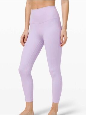 Lululemon Women's 14 Align Pant 25” Nulu LW5CTCS LVDW Lavender Dew